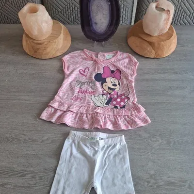 tunique et leggings minnie taille 3 mois